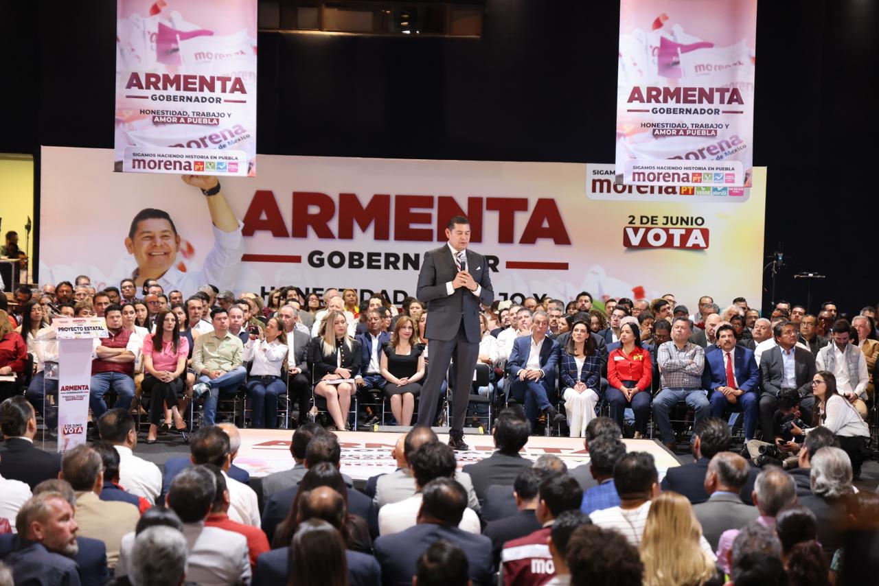 Armenta presenta el Proyecto Estatal 2024-2030