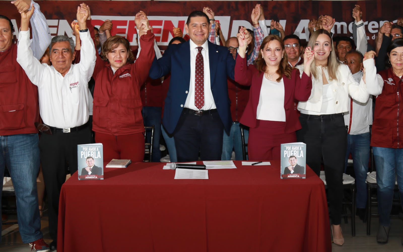 Armenta se registra para la Coordinación Estatal rumbo al 2024