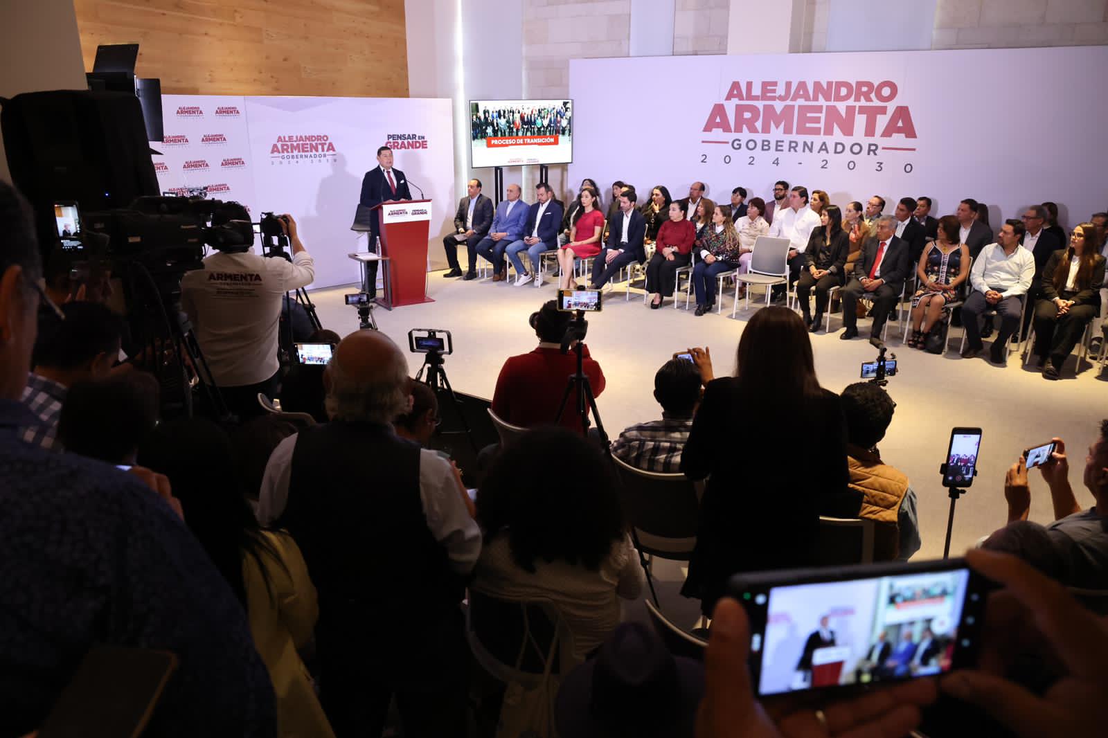Se integran 3 comisiones y un comité técnico a la transición del Alejandro Armenta