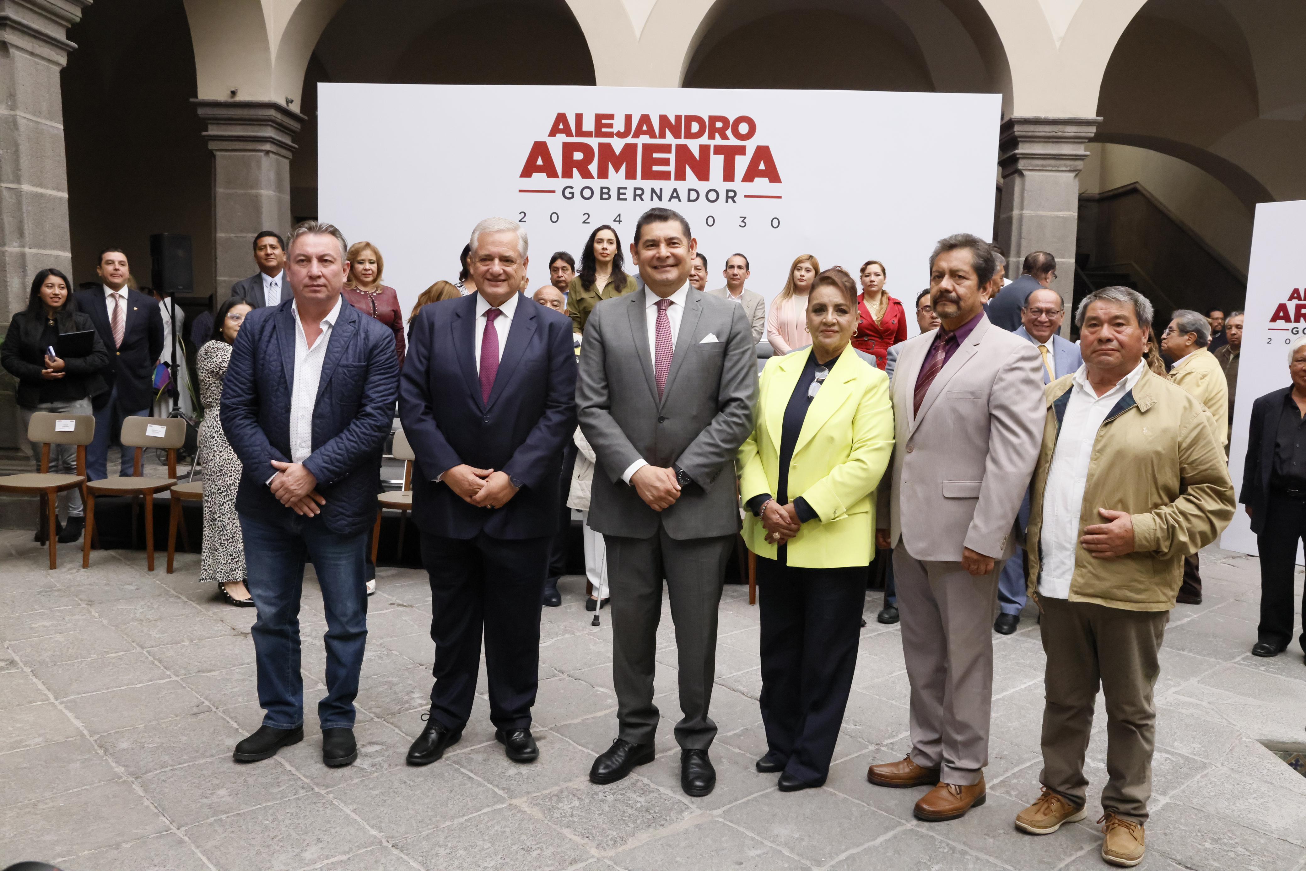 Armenta anuncia nuevos nombramientos en su gabinete