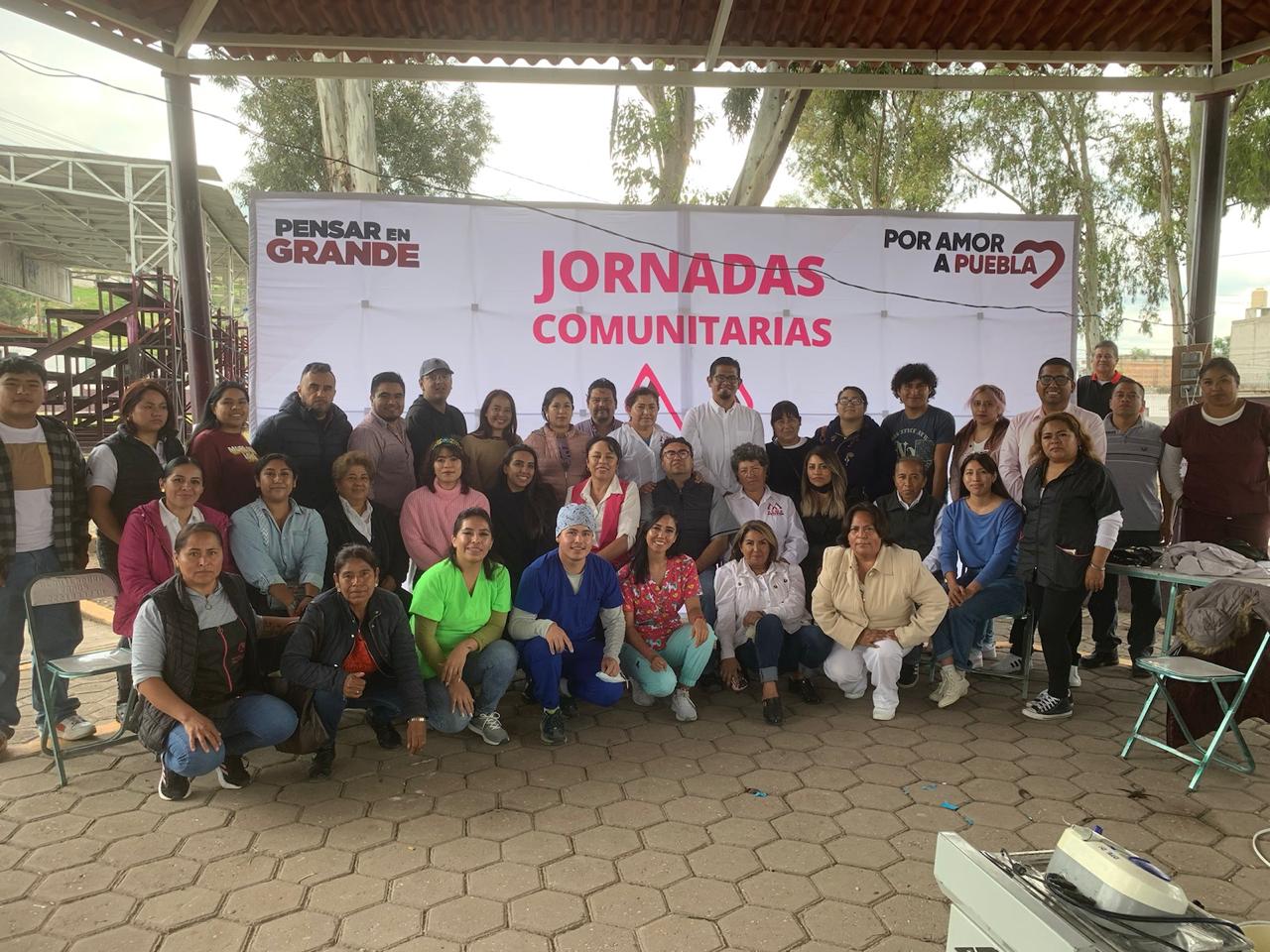 Armenta impulsa jornadas comunitarias en Amozoc y acerca servicios a poblanos