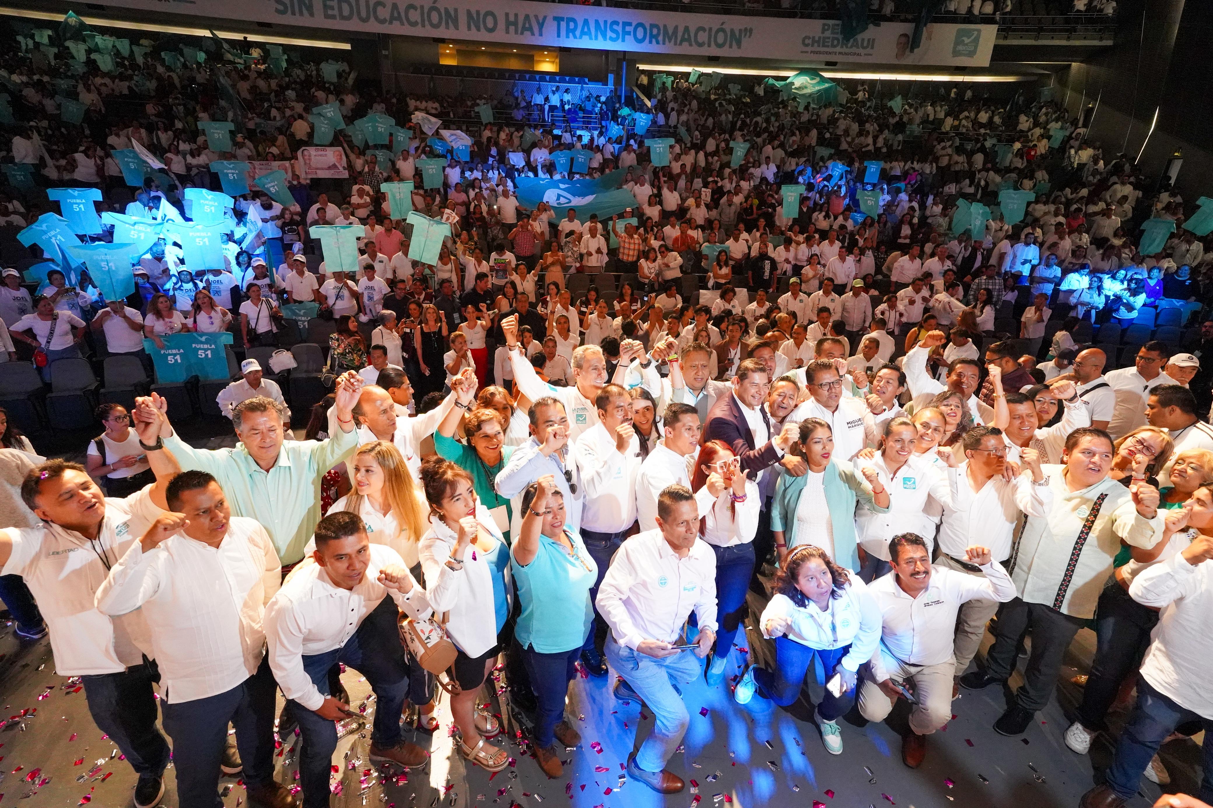 Magisterio estatal, fuerza estratégica para la transformación social: Armenta