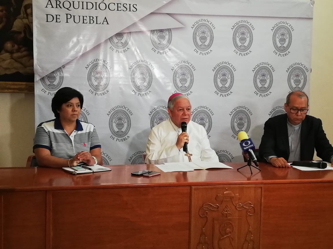 Pide arzobispo aplicar protocolos de Alerta de Género contra feminicidios en Puebla