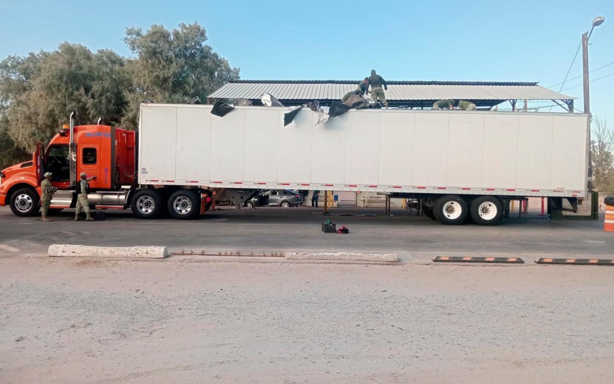 Autoridades aseguran en Sonora cargamento de más de paquetes con cocaína