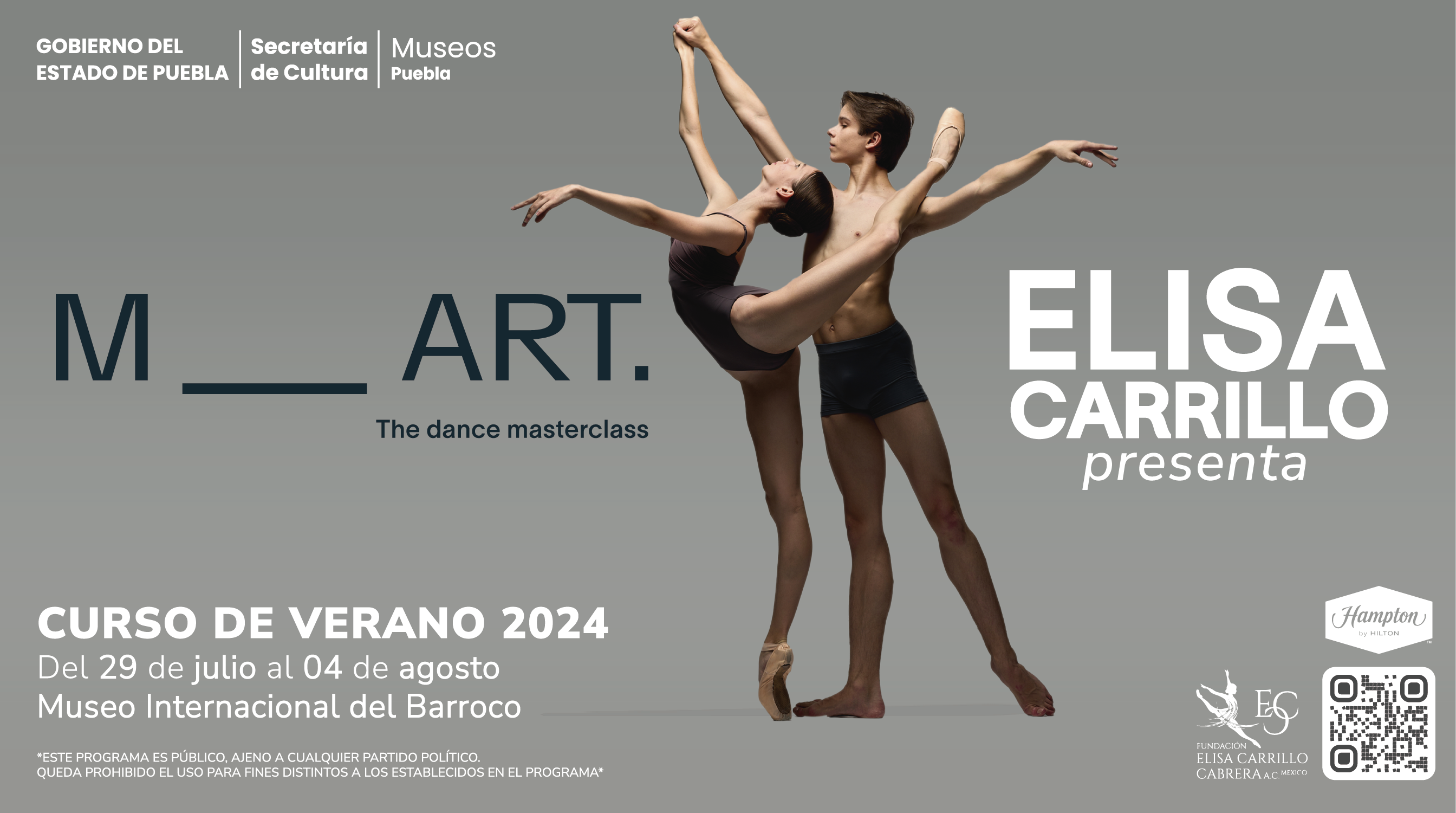 Barroco será sede de Curso de Verano de Ballet Internacional