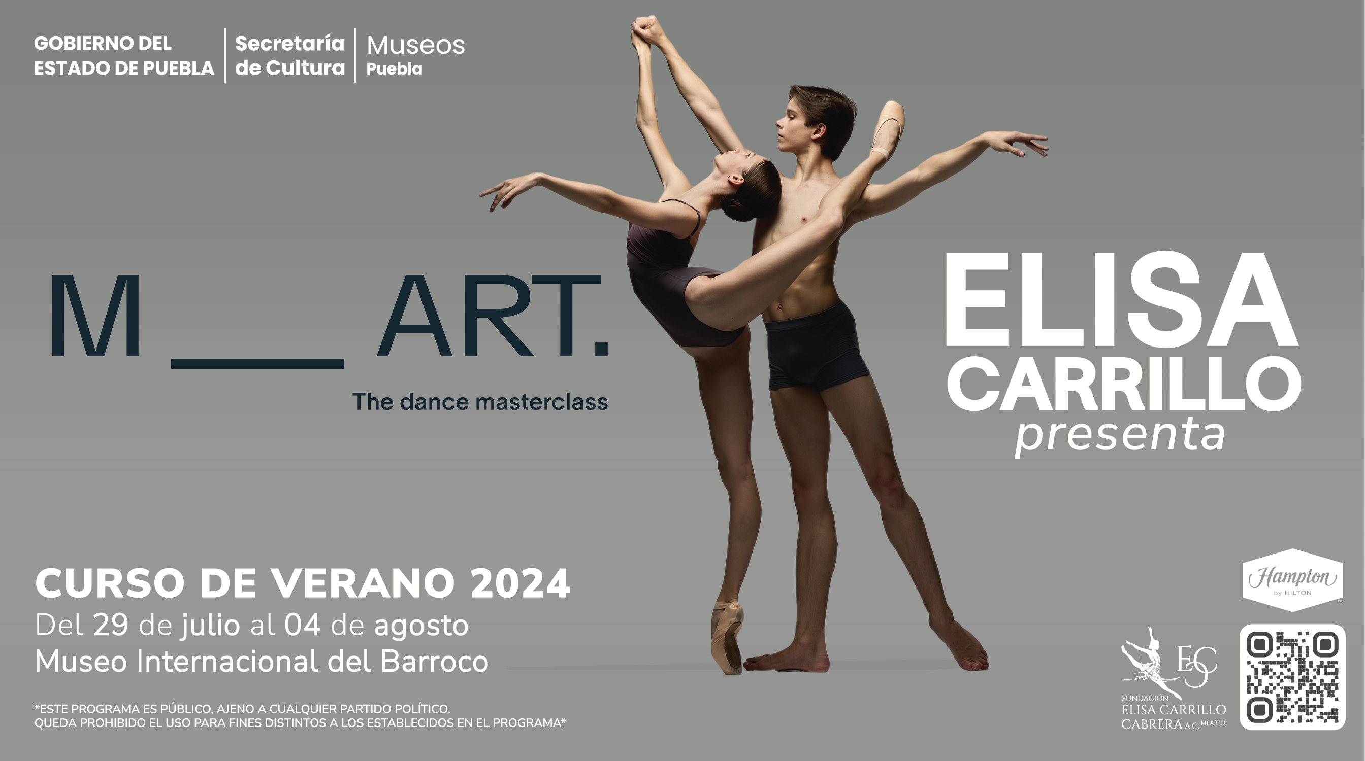 El Barroco será sede de Curso de Verano de Ballet Internacional