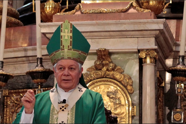 Exige arzobispo a autoridades reforzar la seguridad