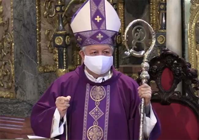 Pide arzobispo de Puebla a peregrinos no ir a Basílica de Guadalupe