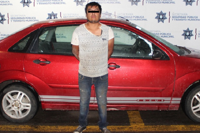Lo detienen en Barranca Honda por robar vehículo