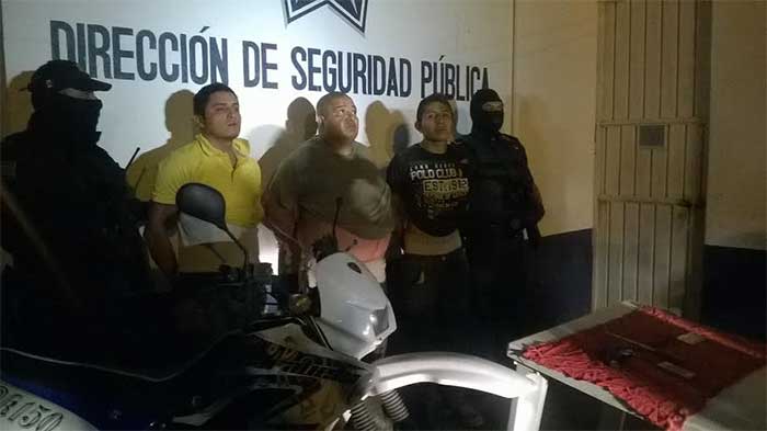 Detienen a banda de asaltantes en Tehuacán