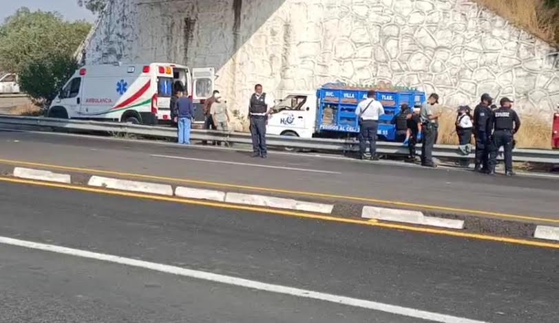 Asesinan a operador de transporte de material en la Tlaxcala-Texmelucan