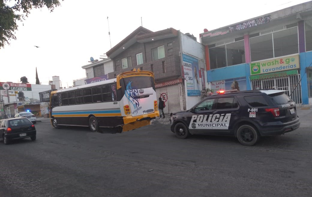 Siguen los asaltos al transporte: van tres el día de hoy