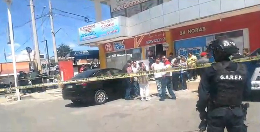 Violento asalto deja un muerto en Xonacatepec