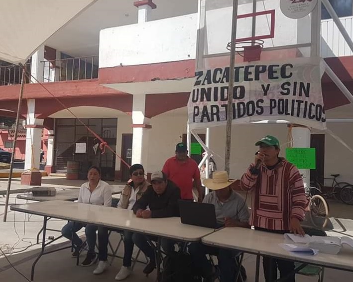 Desconocen a edil subalterno y elijen nuevas autoridades en Zacatepec