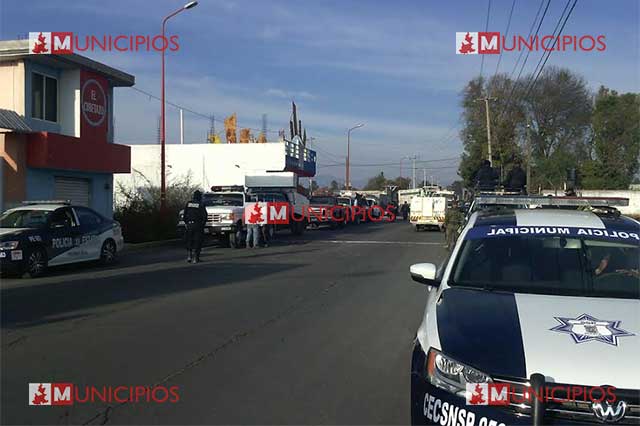 Decomisan en Texmelucan 6 camionetas utilizadas en robo de combustible
