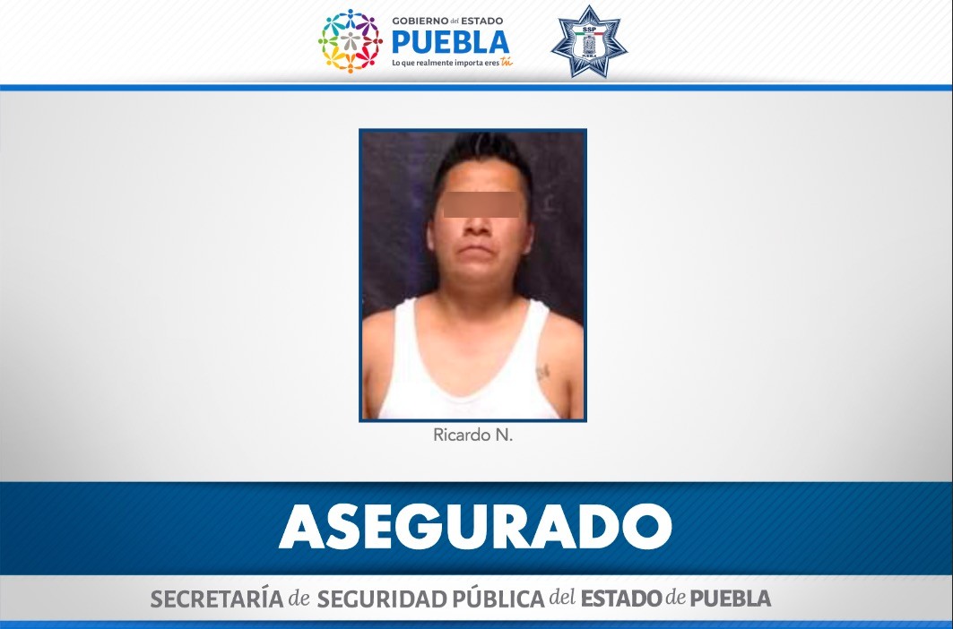 SSP detuvo a sujeto acusado de robo a casa habitación