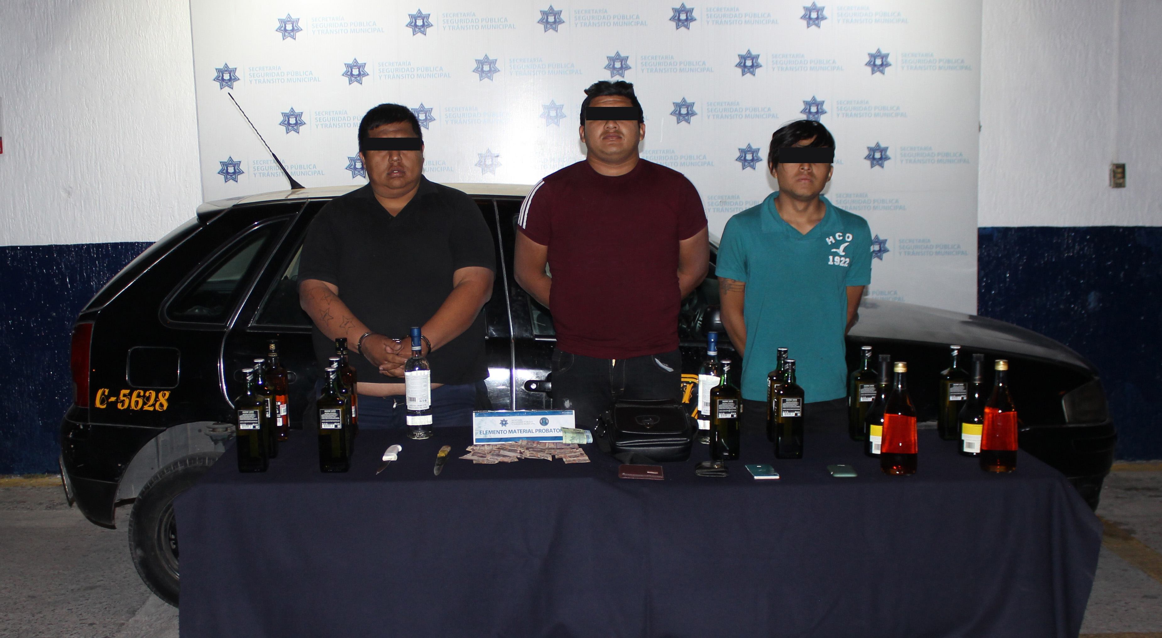 Desarticulan banda de asaltantes de tiendas Oxxo en Puebla