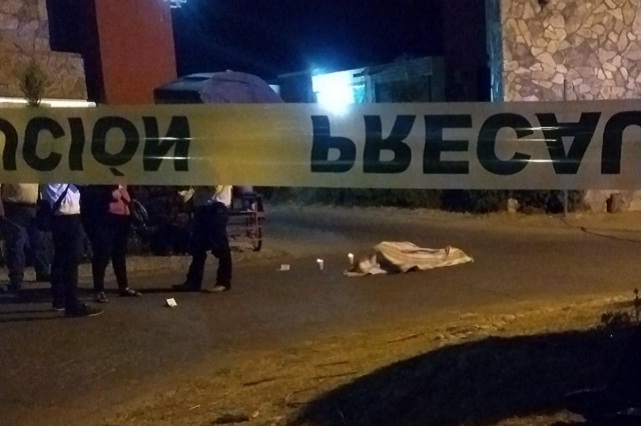 Le disparan 6 veces y muere en hospital de Texmelucan