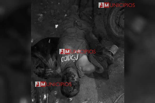 Asesinan a golpes a un hombre dentro de su negocio en Xicotepec