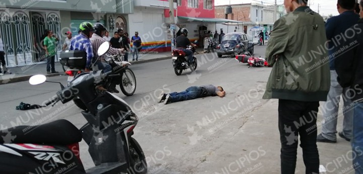 Lo persiguen y asesinan en las calles de El Moral, Texmelucan