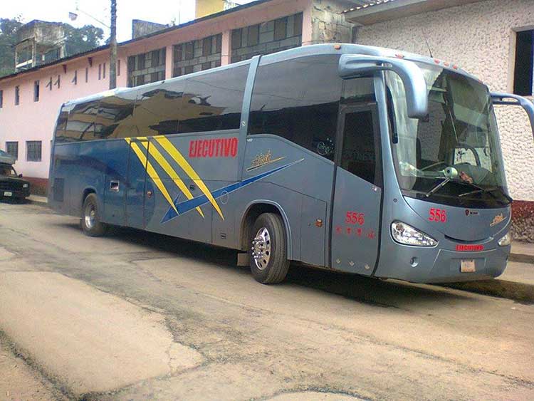 Grupo armado asalta otro autobús de ATAH en la Sierra Norte