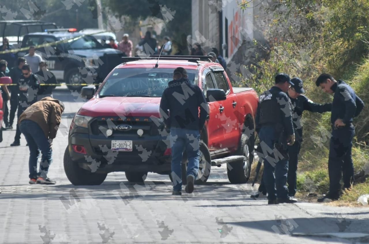 Disparan contra pareja y matan al varón en Tlaxcala