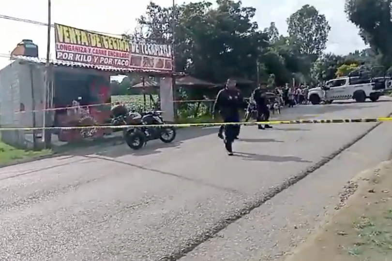 VIDEO Ataque armado en Morelos deja cuatro muertos