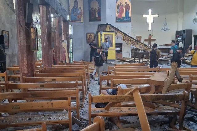 Atentado en iglesia de Damasco deja al menos 20 muertos y 52 heridos 