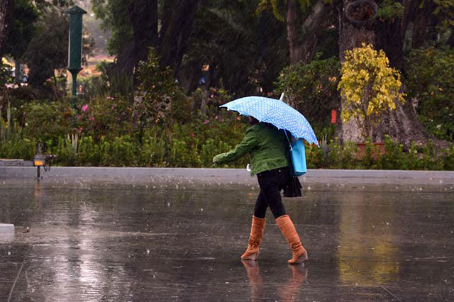 Aplican operativo por lluvias y viento en San Pedro Cholula