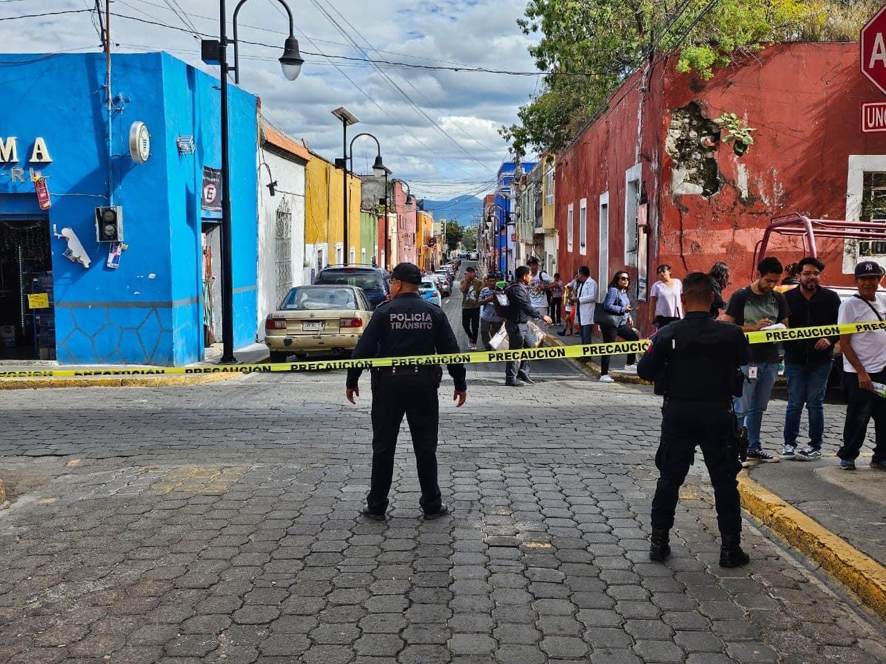 Desprendimientos no graves, saldo del sismo en Atlixco