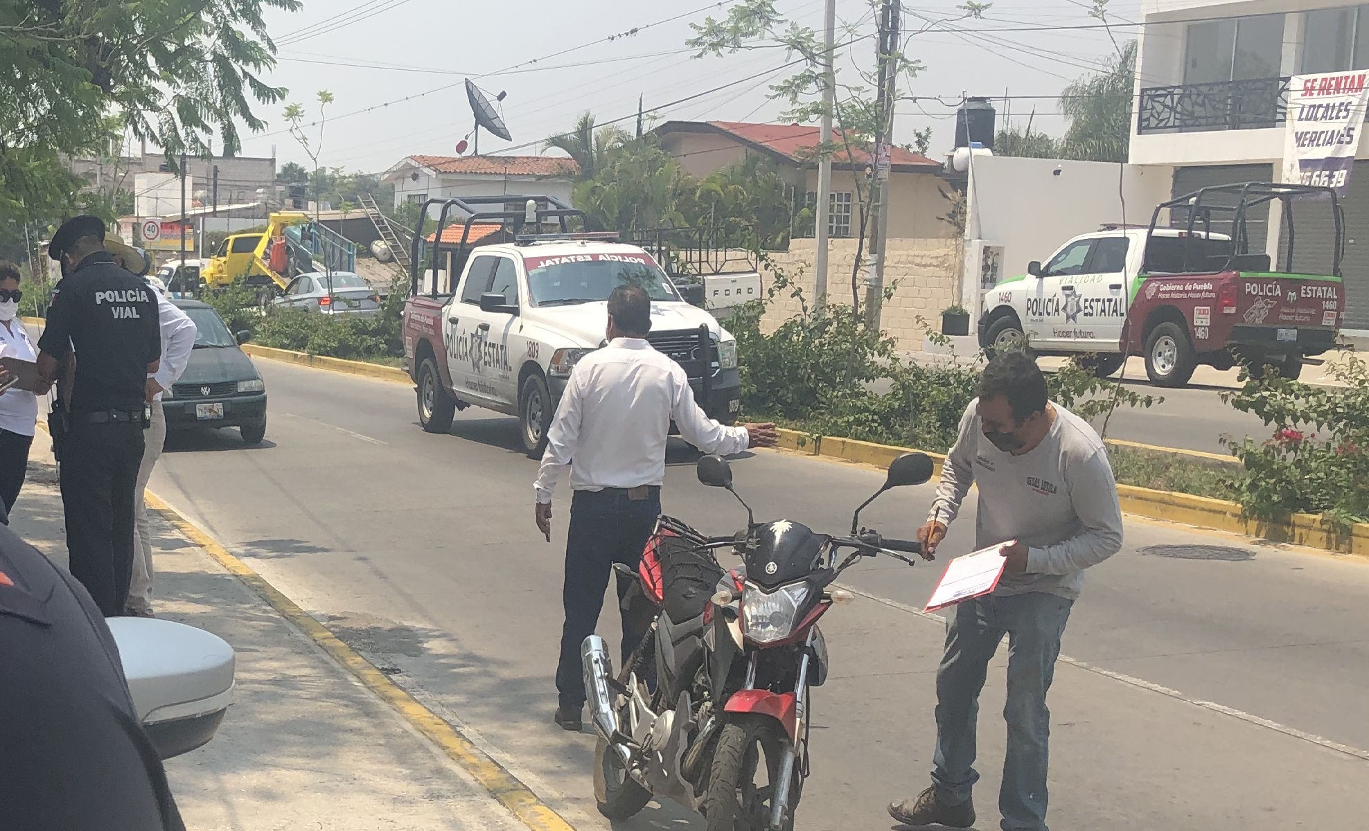 Al corralón 6 autos por programa Hoy No Circula en Atlixco