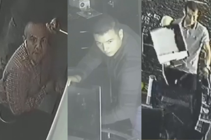VIDEO En minutos sujetos roban oficina en Prados Aguazul