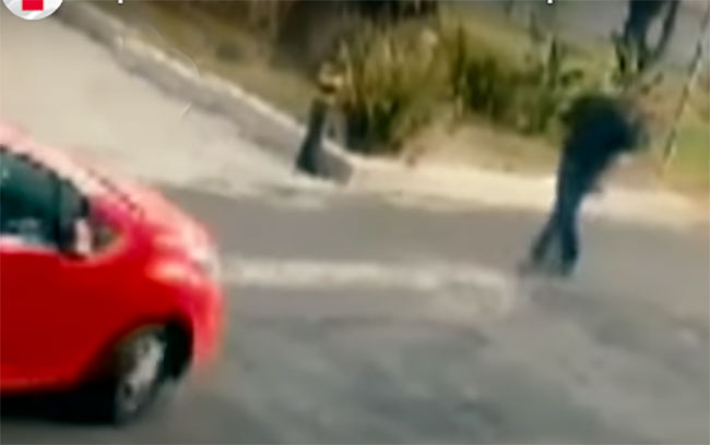 VIDEO Así embiste e intenta matar un conductor a otro en la CDMX