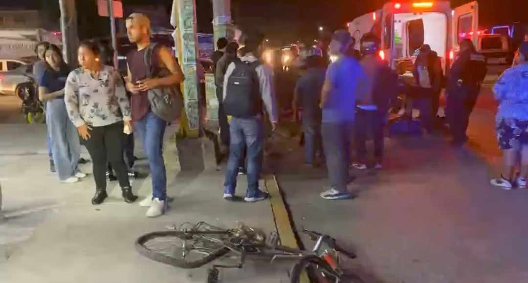 Grúa mata a ciclista en Tehuacán 