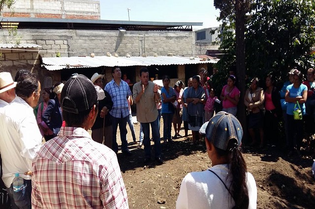 Anuncian 150 cuartos para familias de escasos recursos en Atzitzihuacán