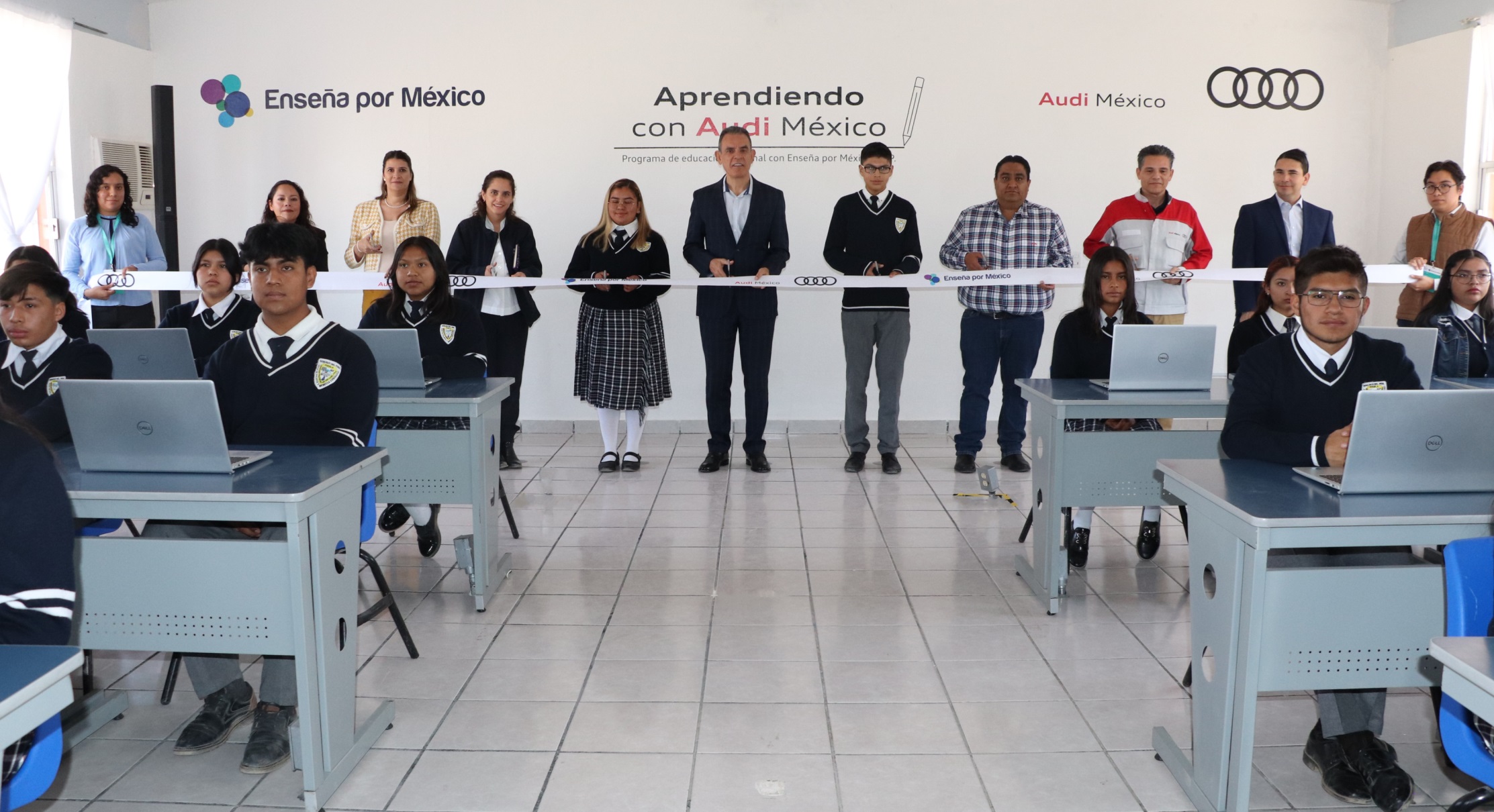 Audi México y Enseña por México impulsan a más de 700 alumnos