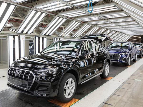 Audi México detiene producción por falta de materiales