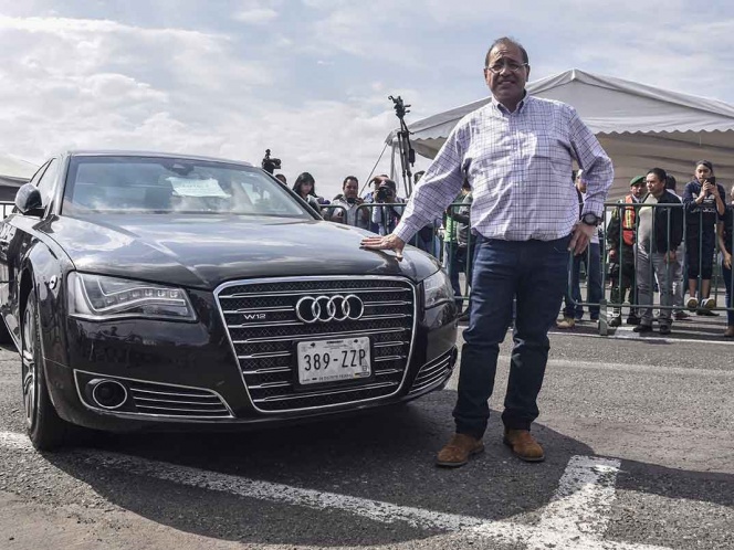 Venden Audi blindado usado por Calderón y Peña Nieto