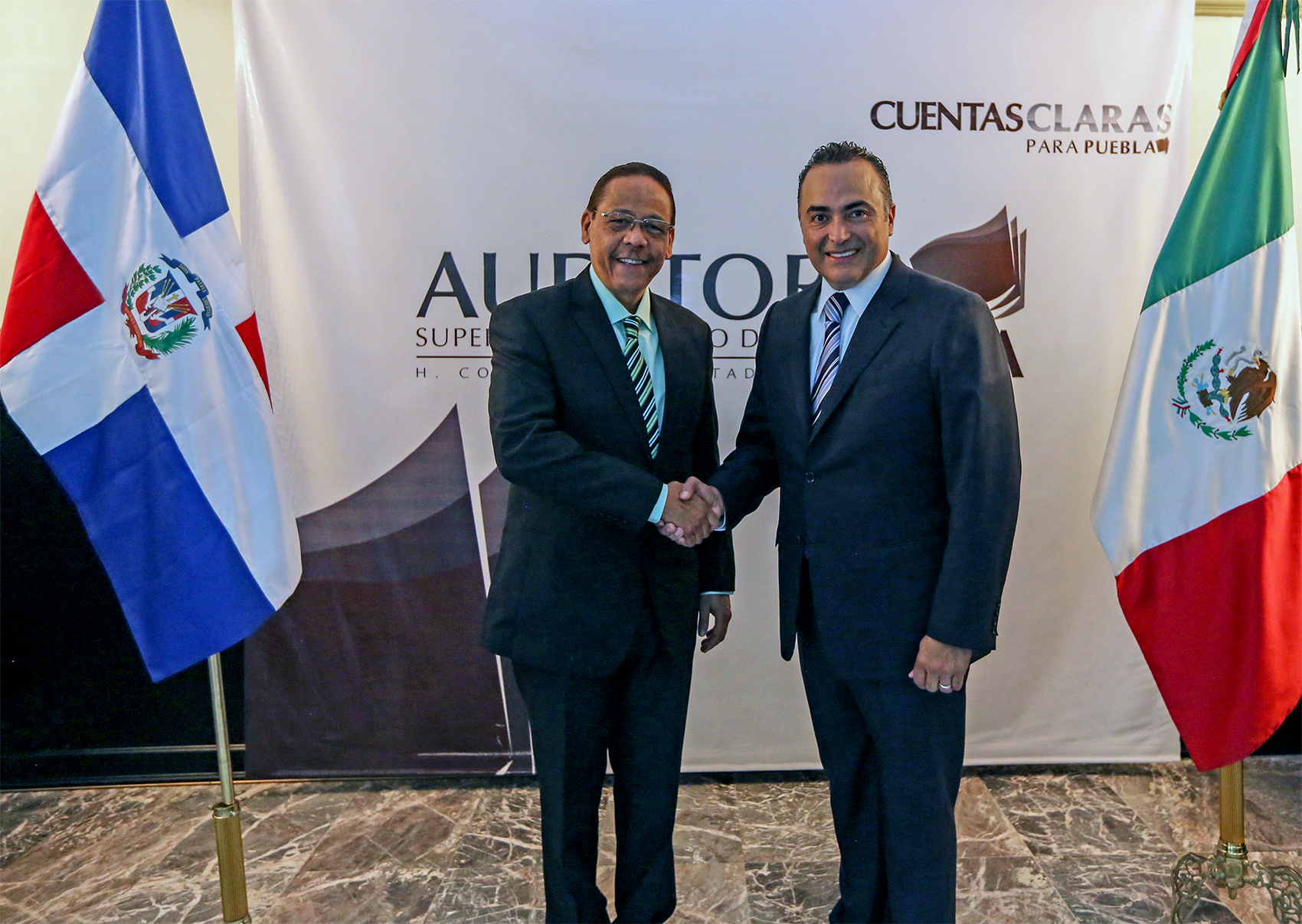 Auditoría Puebla recibe a Cámara de Cuentas de Dominicana