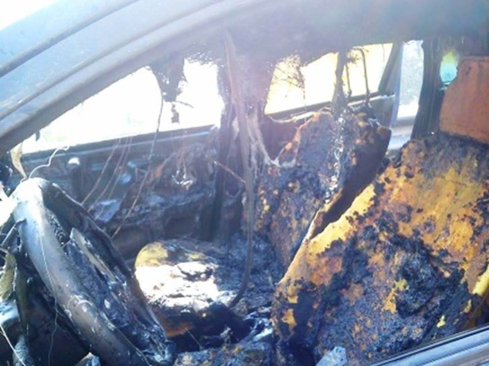 Auto se incendia en túnel de la autopista México-Tuxpan