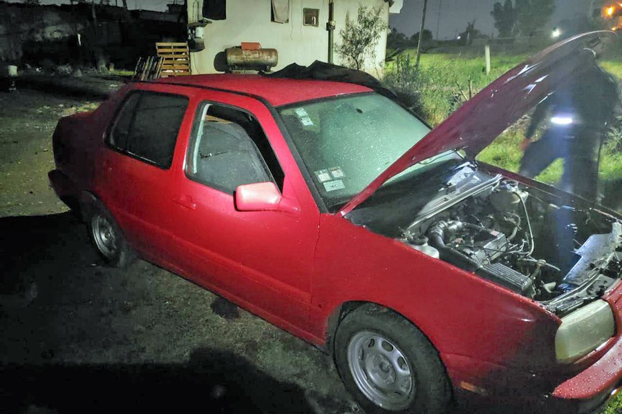 Recupera policía de Coronango auto con reporte de robo