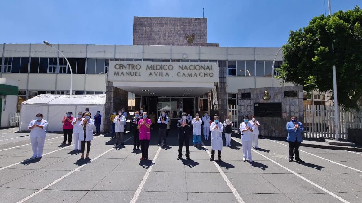 Rinde homenaje en IMSS San José a víctimas del Covid19