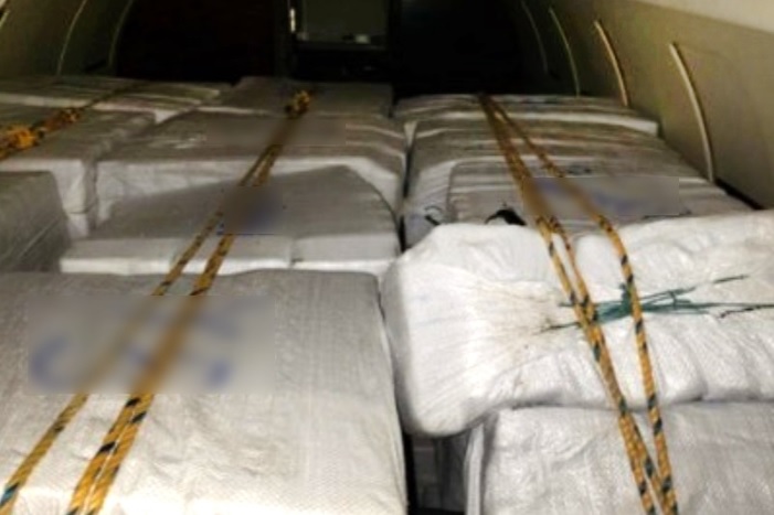 Matías aterrizó en aeropuerto de Chetumal con 600 kilos de cocaína