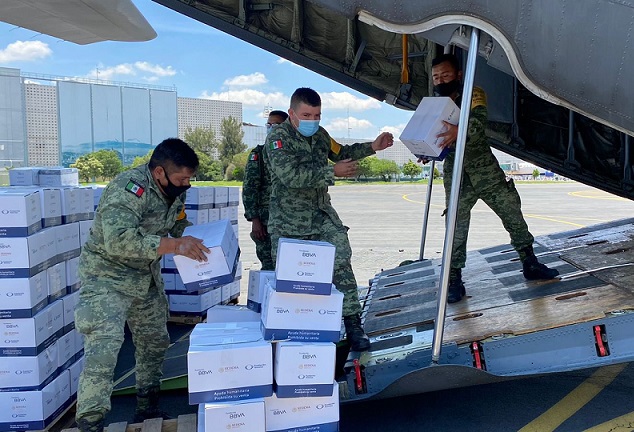 Sale para Haití primer avión mexicano con ayuda tras sismo