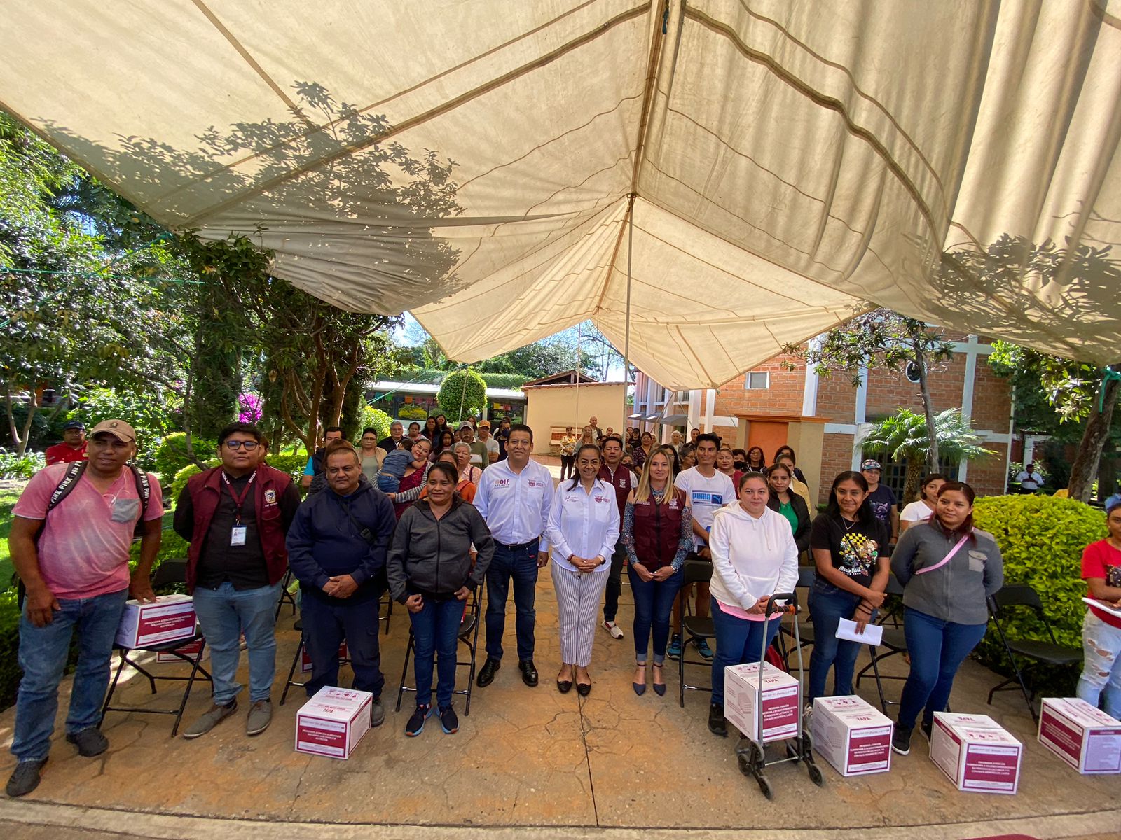 DIF Atlixco entrega más de mil apoyos alimentarios