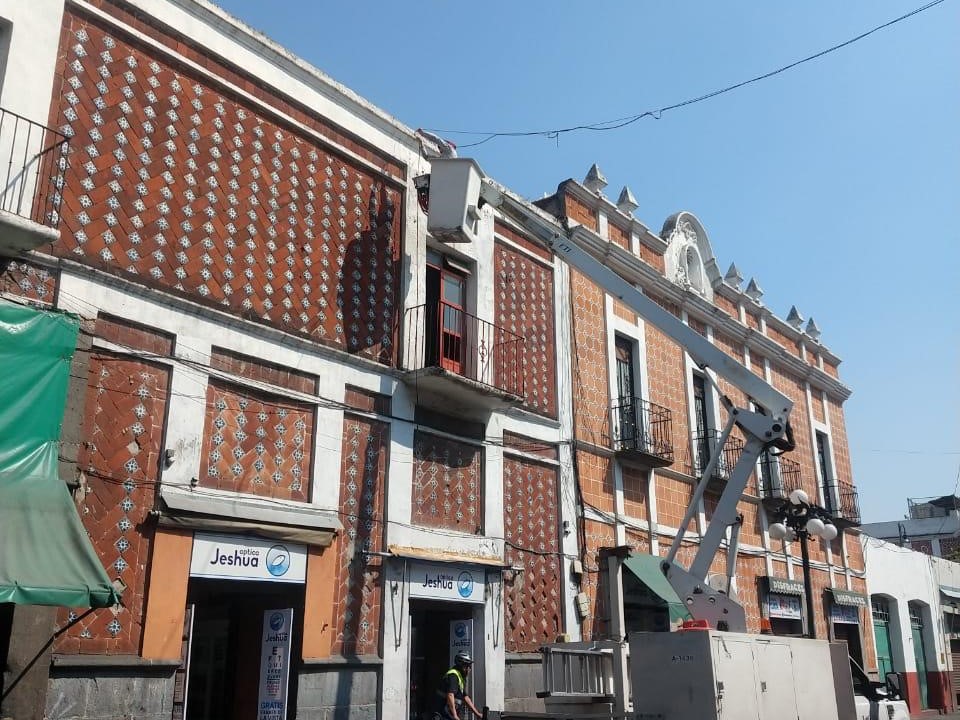 Mejoran imagen del Centro Histórico al ordenar el cableado