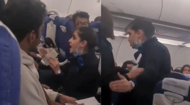 No soy tu sirvienta, explota sobrecargo