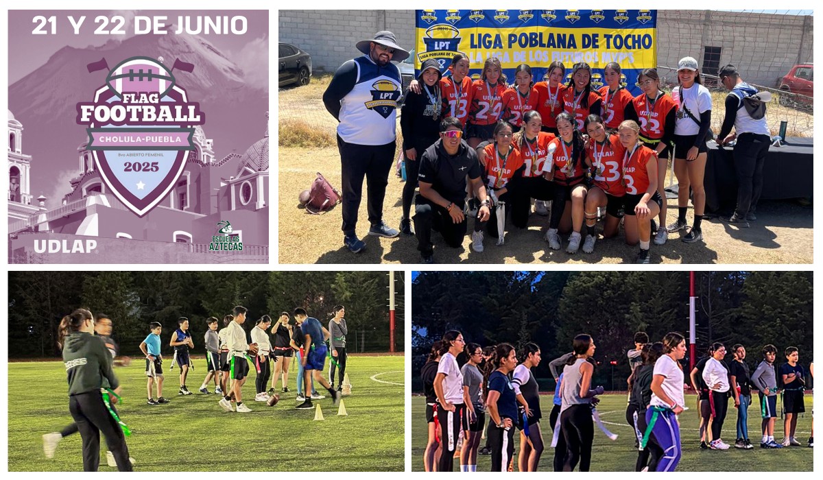 La UDLAP será sede del VIII Abierto de Flag Football Femenil