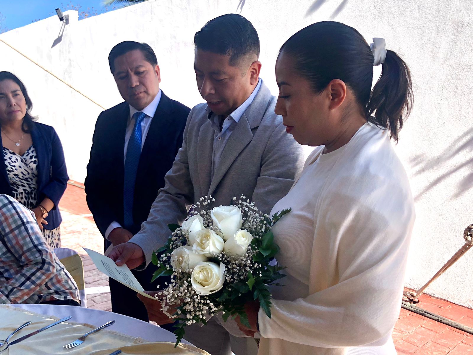 Contraen matrimonio 66 parejas en Cuautlancingo