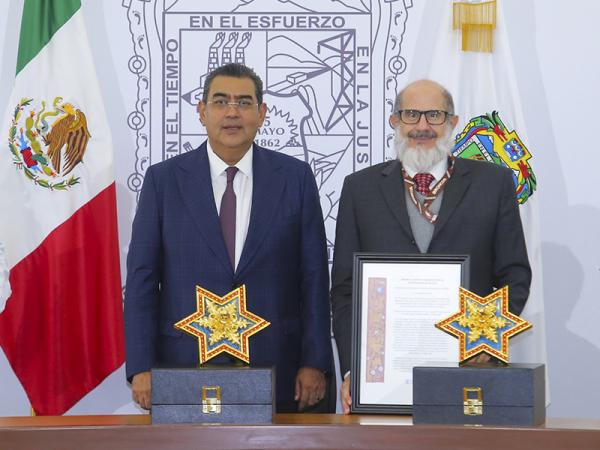 Recibe Biblioteca Palafoxiana Premio Campus Patrimonio 2023